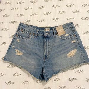 Madewell shorts 32 relaxed mid rise